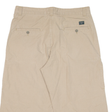 DOCKERS Mens Pedal Pushers Shorts Beige M W34