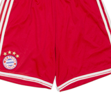 ADIDAS Bayern Munich Mens Sports Shorts Red M W28