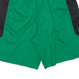 NIKE Mens Sports Shorts Green L W30