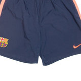 NIKE Bayern Munich Mesh Lining Mens Sports Shorts Blue M W28