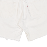 LEVI'S 501 93 BIG E Womens Denim Shorts White M W30