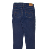LEVI'S 721 High Rise Womens Jeans Blue Slim Skinny W27 L32