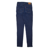 LEVI'S 721 High Rise Womens Jeans Blue Slim Skinny W27 L32