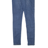 LEVI'S 711 Womens Jeans Blue Slim Skinny Stone Wash W28 L32