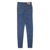 LEVI'S Mile High Womens Jeans Blue Slim Skinny W28 L32