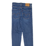LEVI'S Mile High BIG E Womens Jeans Blue Slim Skinny W26 L27