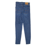 LEVI'S Mile High BIG E Womens Jeans Blue Slim Skinny W26 L27