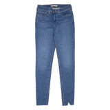 LEVI'S 710 Womens Jeans Blue Slim Skinny W27 L32