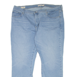 LEVI'S 314 Shaping BIG E Womens Jeans Blue Regular Straight W42 L29