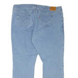 LEVI'S 314 Shaping BIG E Womens Jeans Blue Regular Straight W42 L29