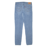 LEVI'S 711 Womens Jeans Blue Slim Skinny Stone Wash W28 L30