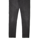 LEVI'S Mid Rise Womens Jeans Black Slim Skinny W28 L32
