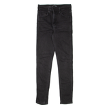 LEVI'S Line 8 Womens Jeans Black Slim Skinny W28 L30