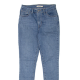 LEVI'S 721 High Rise Womens Jeans Blue Slim Skinny W28 L30