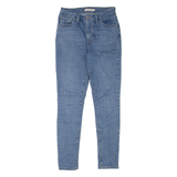 LEVI'S 721 High Rise Womens Jeans Blue Slim Skinny W28 L30