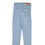 LEVI'S Mile High Womens Jeans Blue Slim Skinny Stone Wash W26 L32