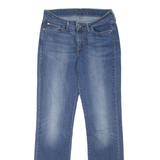 LEVI'S Womens Jeans Blue Regular Straight Stone Wash W28 L32