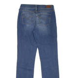 LEVI'S Womens Jeans Blue Regular Straight Stone Wash W28 L32