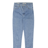 LEVI'S Mile High BIG E Womens Jeans Blue Slim Skinny W26 L32