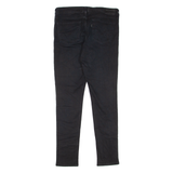 LEVI'S 711 Womens Jeans Black Slim Skinny W28 L27