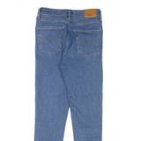LEVI'S 721 High Rise BIG E Womens Jeans Blue Slim Skinny W27 L26