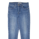 LEVI'S 721 High Rise Womens Jeans Blue Slim Skinny Stone Wash W28 L25