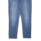 LEVI'S 721 High Rise Womens Jeans Blue Slim Skinny Stone Wash W28 L25