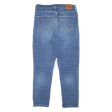 LEVI'S 721 High Rise Womens Jeans Blue Slim Skinny Stone Wash W28 L25