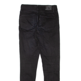 LEVI'S 721 High Rise Womens Jeans Black Slim Skinny W27 L30