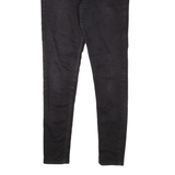 LEVI'S 710 Premium Womens Jeans Black Slim Skinny W26 L30