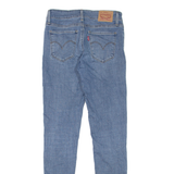 LEVI'S 711 Womens Jeans Blue Slim Skinny Stone Wash W26 L30