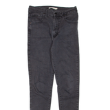 LEVI'S Mile High BIG E Womens Jeans Black Slim Skinny W30 L32