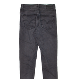 LEVI'S Mile High BIG E Womens Jeans Black Slim Skinny W30 L32