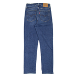 LEVI'S 724 BIG E High Rise Womens Jeans Blue Regular Straight W25 L25