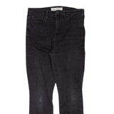 GAP Super High Rise Womens Jeans Black Slim Skinny W30 L27