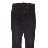 GAP Womens Jeans Black Slim Skinny W30 L28