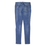 GUESS Distressed Womens Jeans Blue Slim Skinny W28 L32
