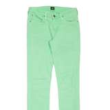 LEE Scarlett Womens Jeans Green Slim Skinny W26 L29