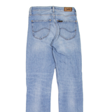 LEE Elly Womens Jeans Blue Slim Straight W24 L31