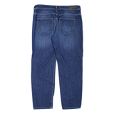 WHISTLES Womens Jeans Blue Regular Tapered W34 L27