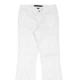 CALVIN KLEIN JEANS Womens Jeans White Slim Flared W29 L31