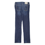 CALVIN KLEIN JEANS Womens Jeans Blue Slim Straight W28 L32
