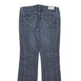 LEVI'S Womens Jeans Blue Slim Bootcut W30 L29