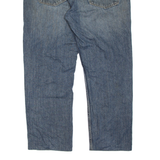 LEVI'S 559 Jeans Mens Blue Relaxed Straight Stone Wash W36 L27