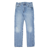 LEVI'S 501 BIG E Jeans Distressed Mens Blue Regular Straight Stone Wash W30 L32