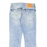 LEVI'S 511 Jeans Mens Blue Slim Straight Stone Wash W32 L32