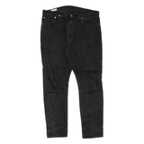 LEVI'S 512 BIG E Jeans Mens Black Slim Tapered W34 L30
