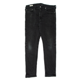 LEVI'S 512 BIG E Jeans Mens Black Slim Tapered W34 L32