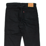 LEVI'S 751 Jeans Mens Black Regular Straight W36 L23