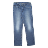 LEVI'S 511 Jeans Mens Blue Slim Straight Stone Wash W32 L30